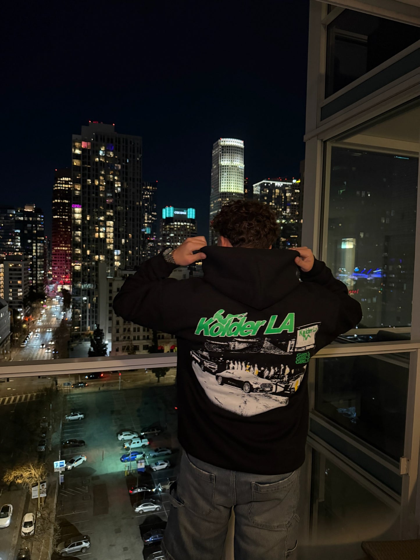 Green Hoodie