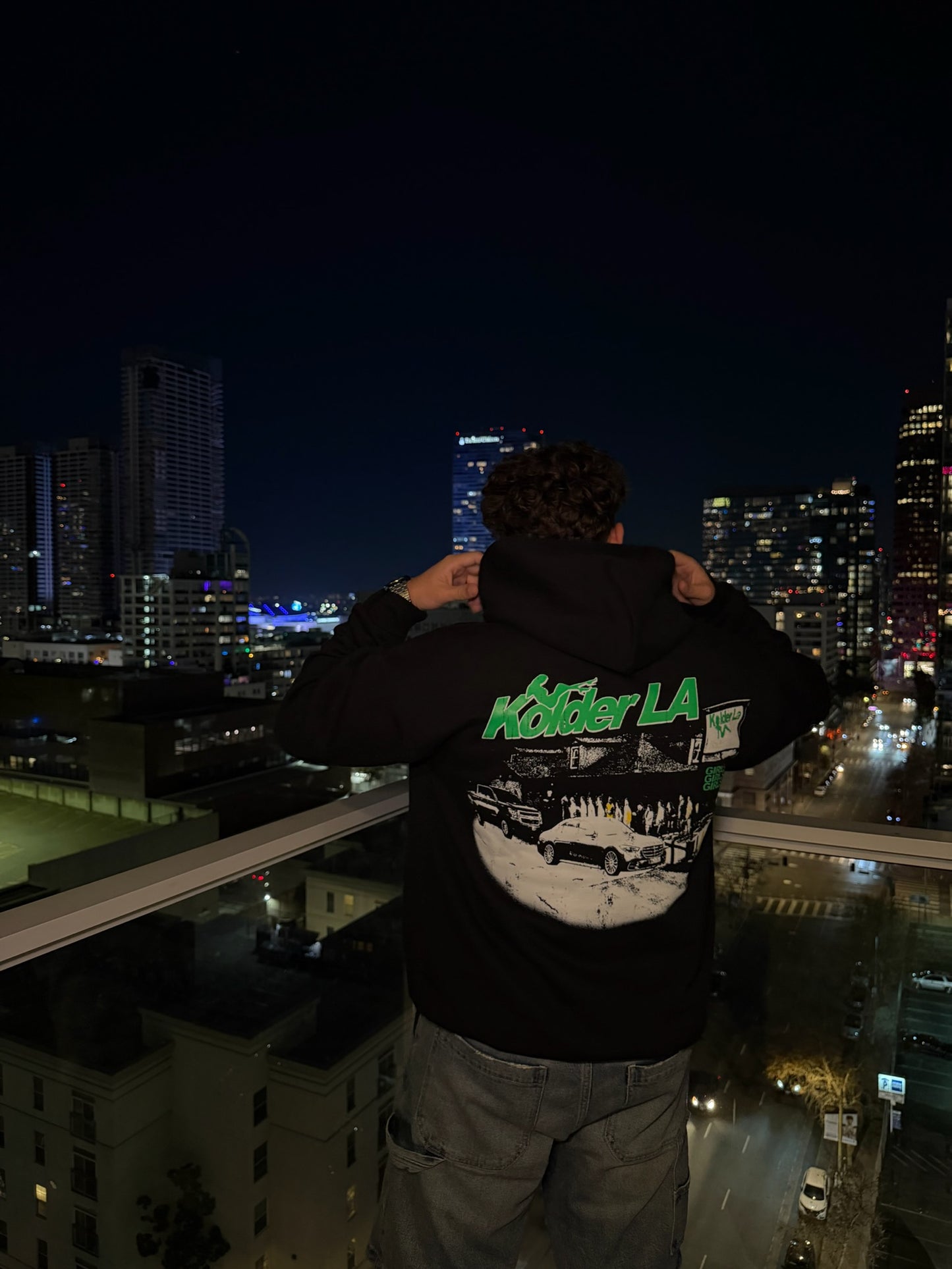 Green Hoodie