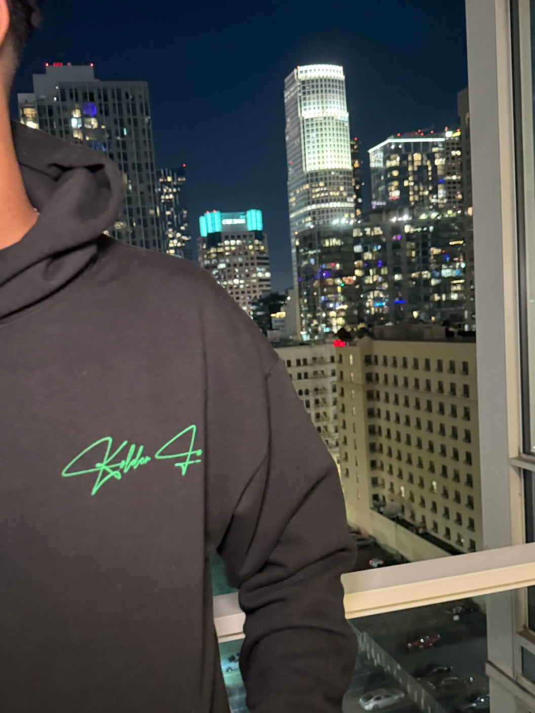 Green Hoodie