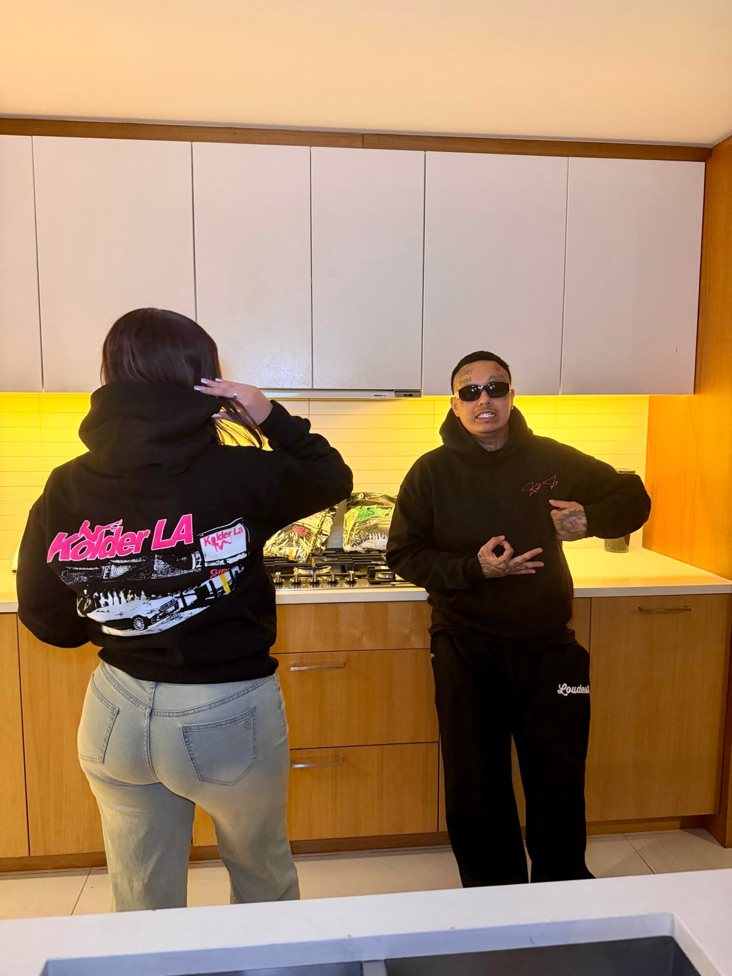 Pink Hoodie